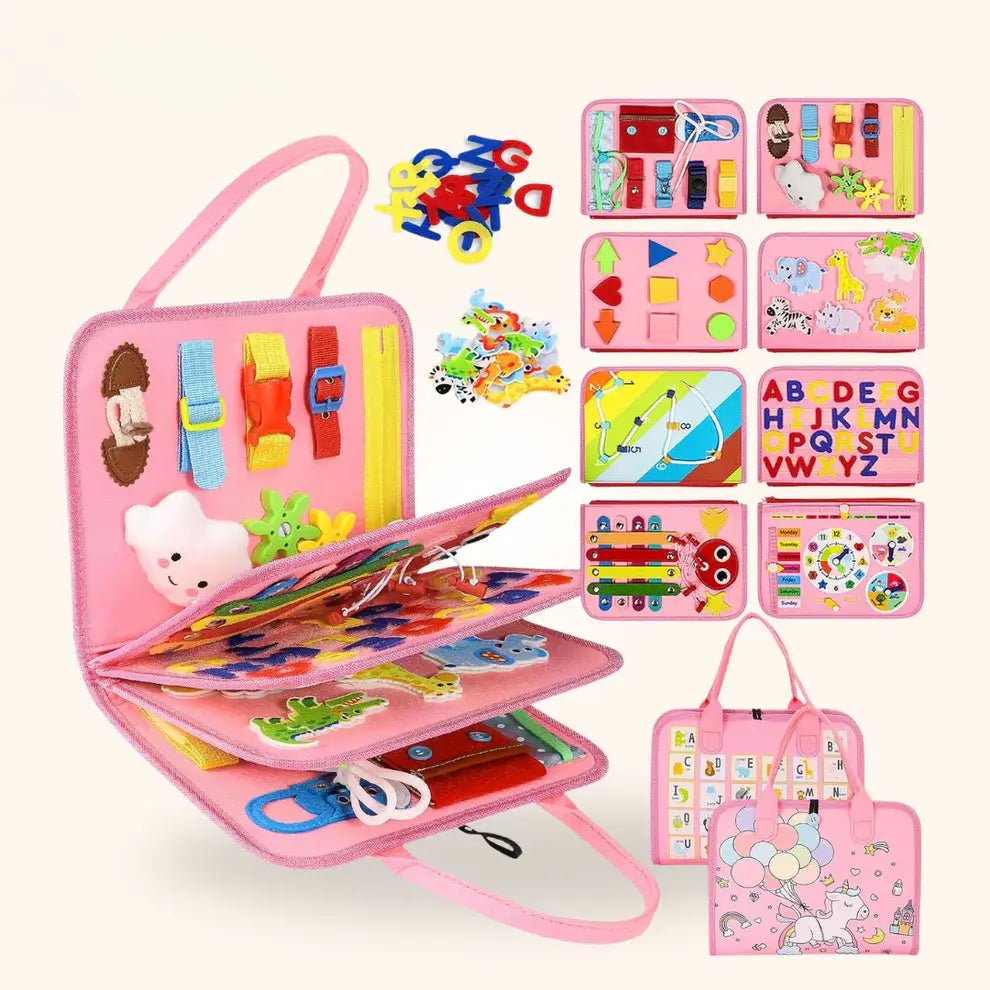 SensoryPlayBook™ - Tabuleiro Montessori Inteligente