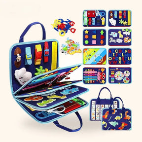 SensoryPlayBook™ - Tabuleiro Montessori Inteligente